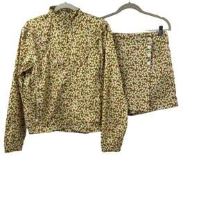 NWOT Tory Burch printed ruffle windbreaker, Printed Golf Skort set